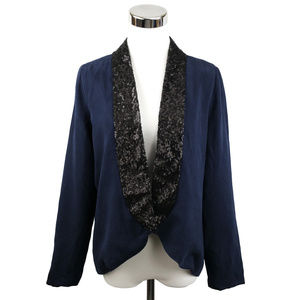 Beyond Vintage Womens S Sequin Blazer Jacket NWT